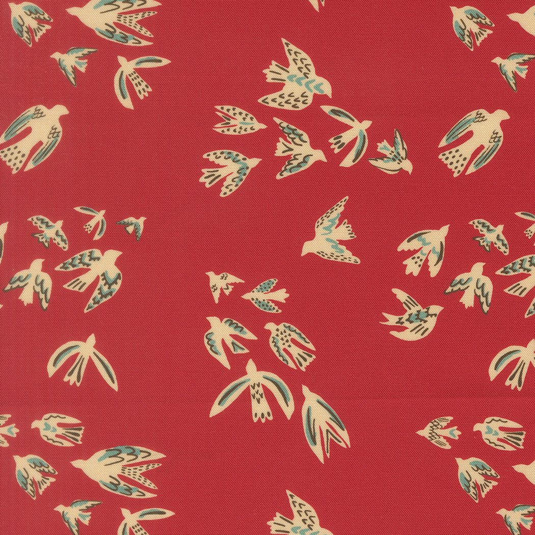 Fabric Moda Brick On A Wing Flora + Thread by the Quarter Yard 45682-14