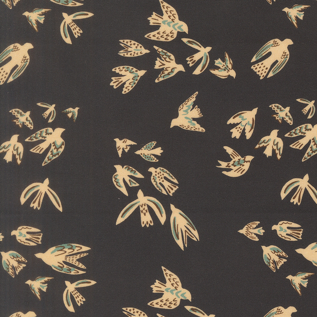 Fabric Moda Midnight On A Wing Flora + Thread by the Quarter Yard 45682-18