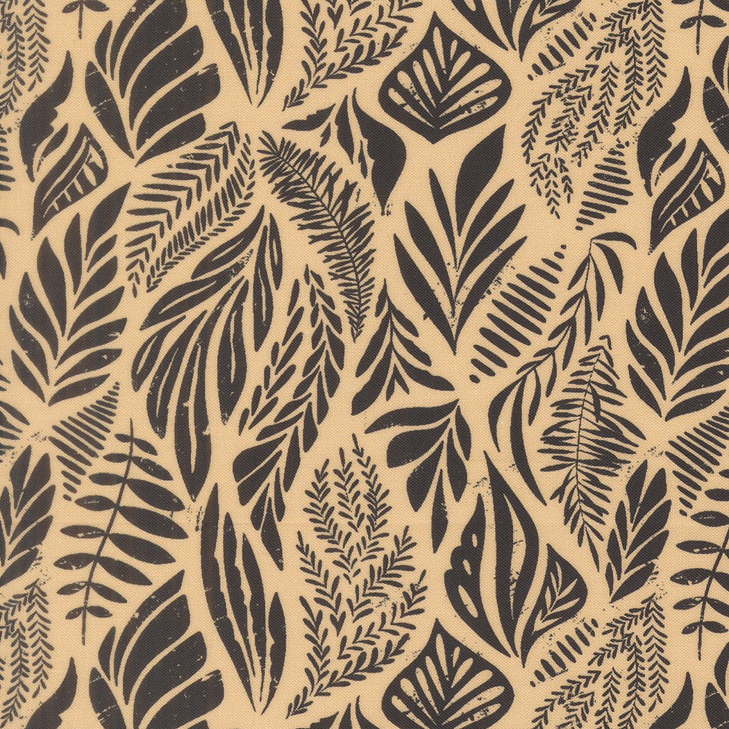 Fabric Moda Almond Botanic Braid Flora + Thread by the Quarter Yard 45684-12