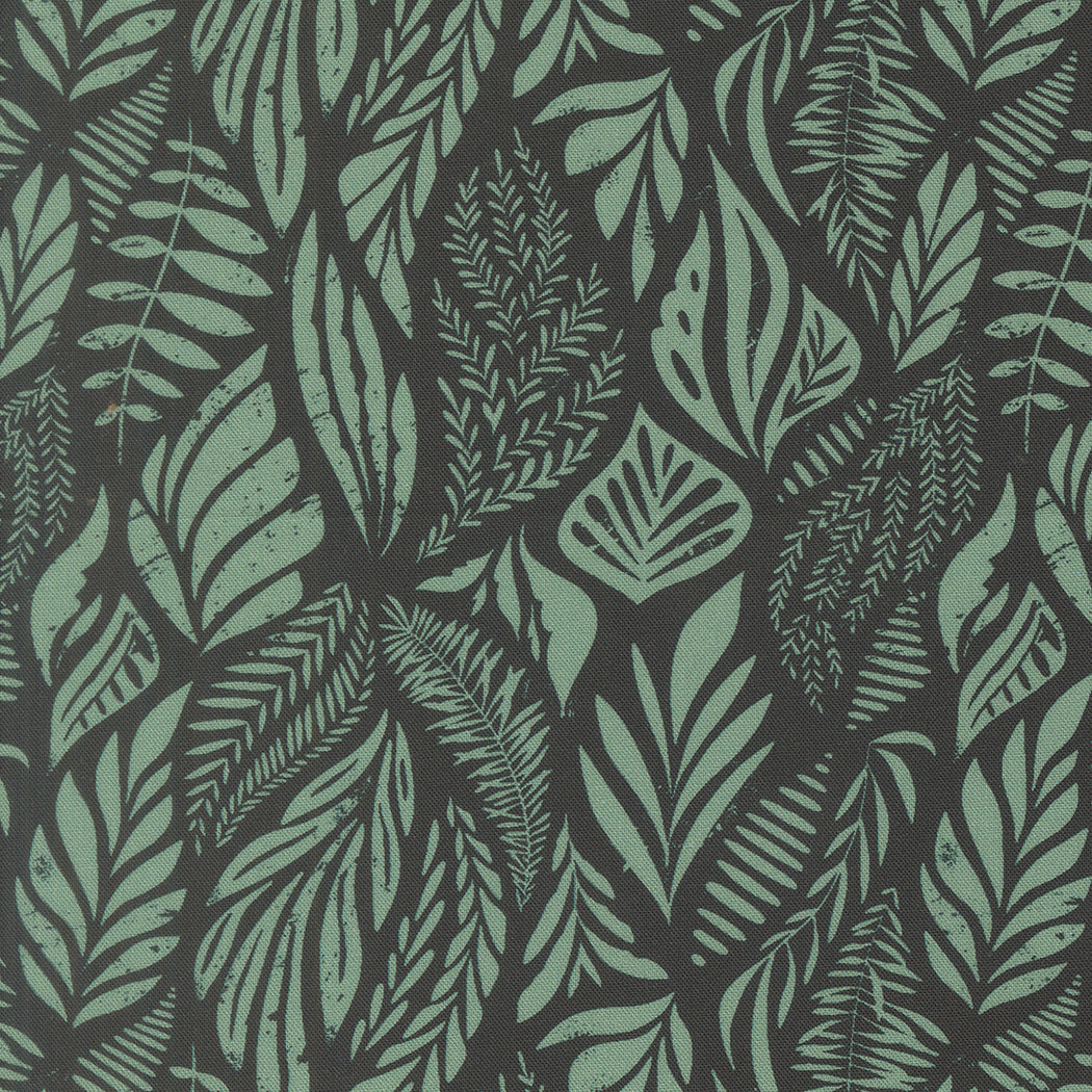 Fabric Moda Midnight Botanic Braid Flora + Thread by the Quarter Yard 45684-18
