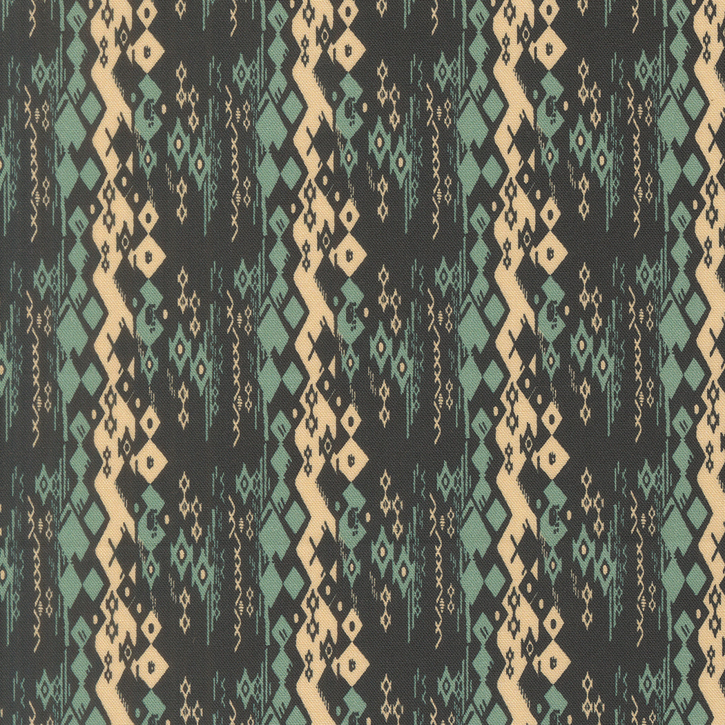 Fabric Moda Midnight Wander Weave Flora + Thread by the Quarter Yard 45685-18