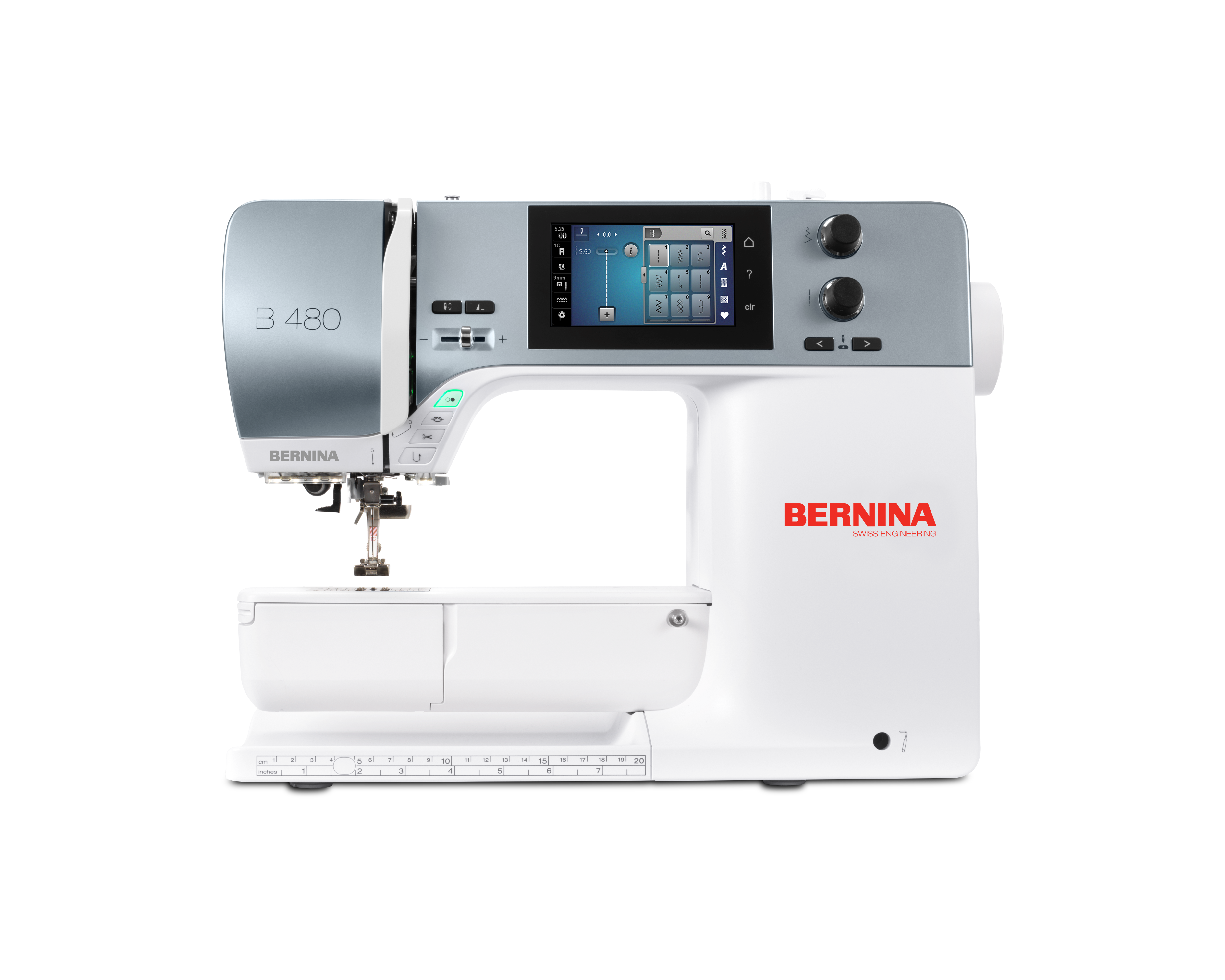 front facing image of the BERNINA 480 Sewing Machine
