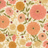 Fabric Moda Eggshell Zinnias Metallic Ladybug Whimsy by the Quarter Yard 48440-11M