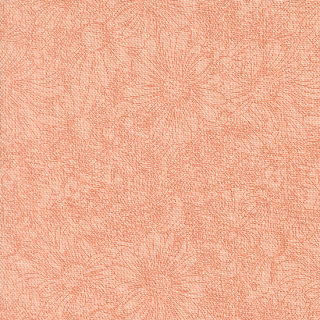 Fabric Moda Pretty Pink Pen Ink Ladybug Whimsy by the Quarter Yard 48444-15