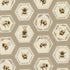 Fabric Moda Pebble Bees in Hexies Pollinators by the Quarter Yard 48814-18