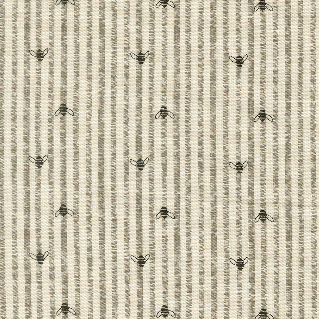 Fabric Moda Cloud Bee Stripes Pollinators by the Quarter Yard 48816-11