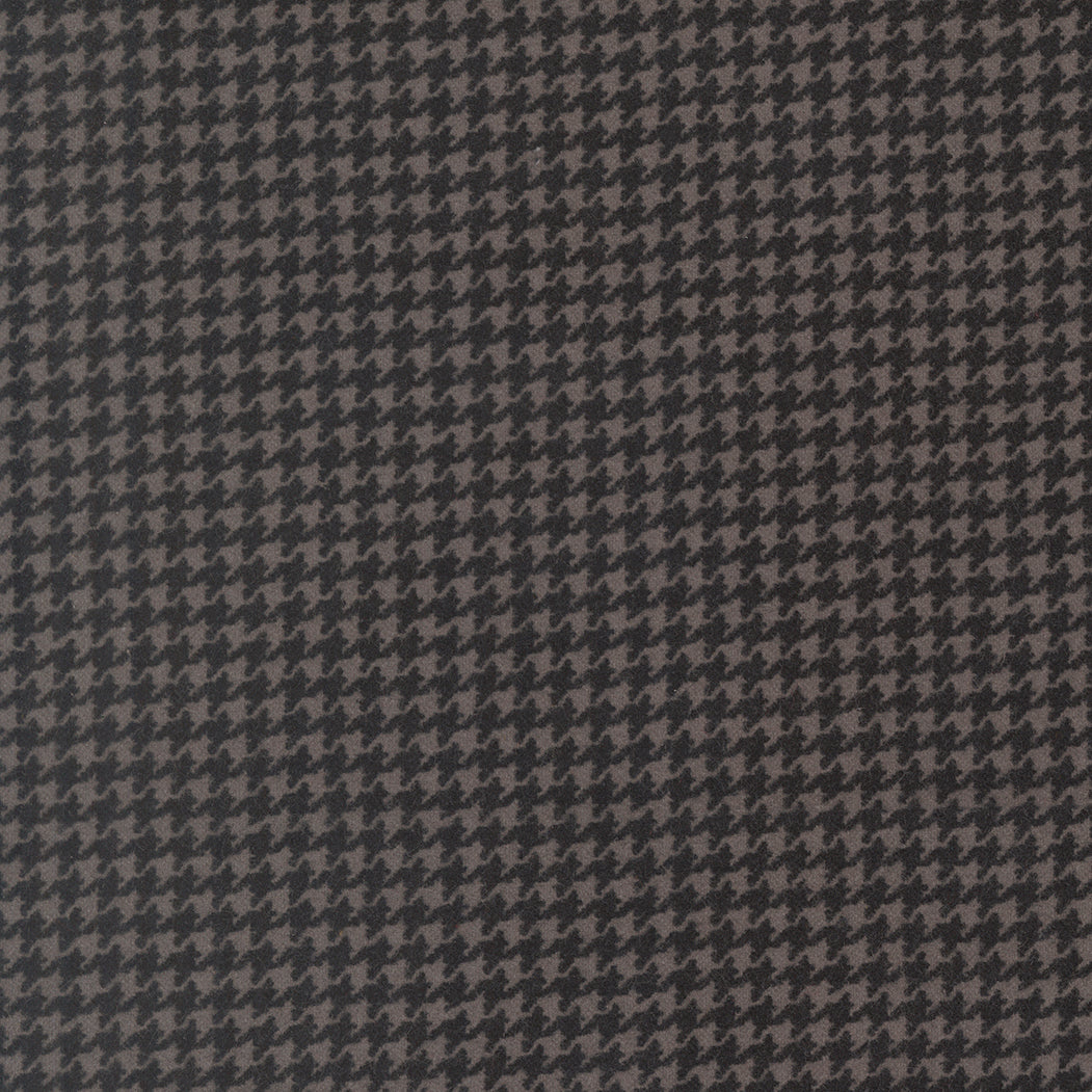 Fabric Moda Blackbird Houndstooth Flannel Gathering Basics by the Quarter Yard 49340-16F