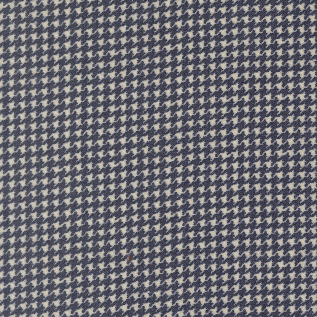 Fabric Moda Lake Houndstooth Flannel Gathering Basics by the Quarter Yard 49340-23F