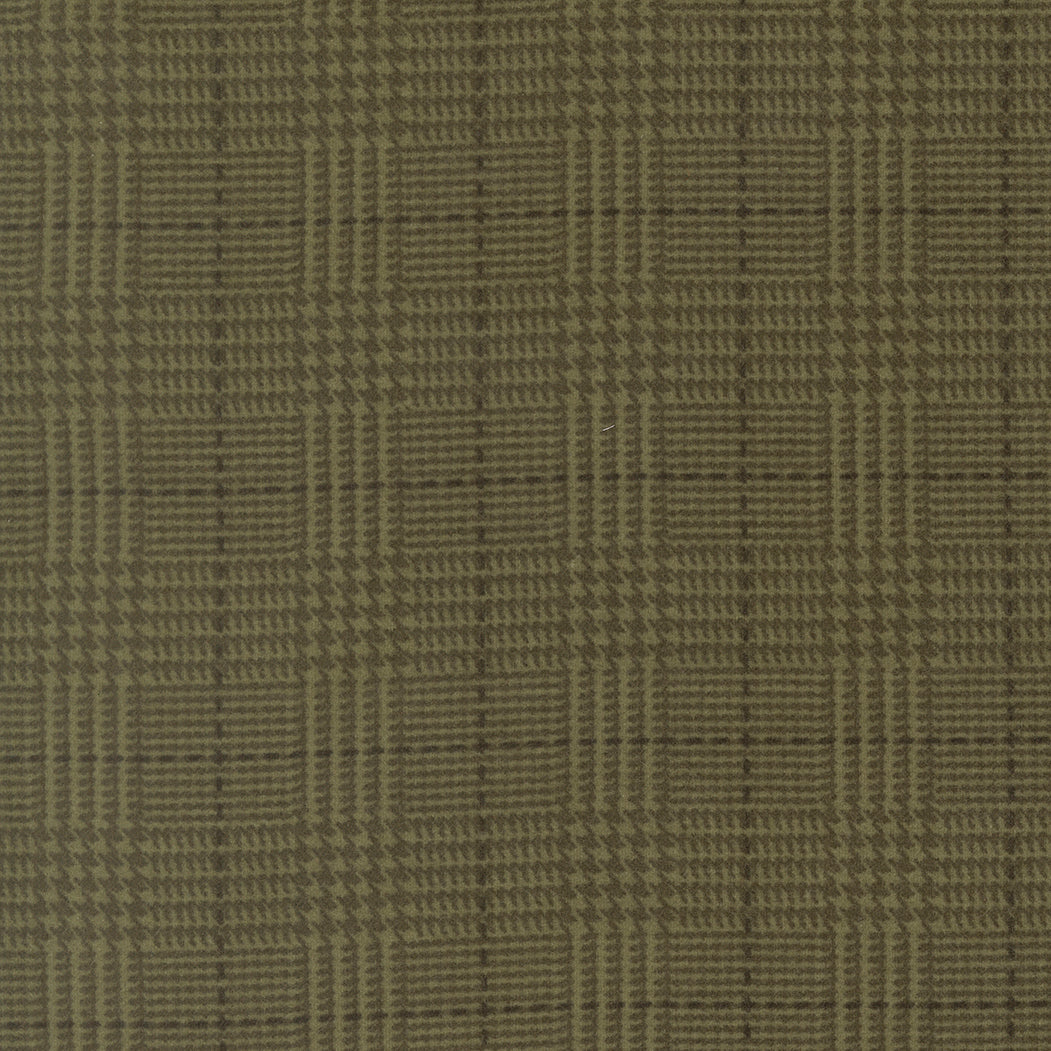 Fabric Moda Evergreen Plaid Flannel Gathering Basics by the Quarter Yard 49341-12F