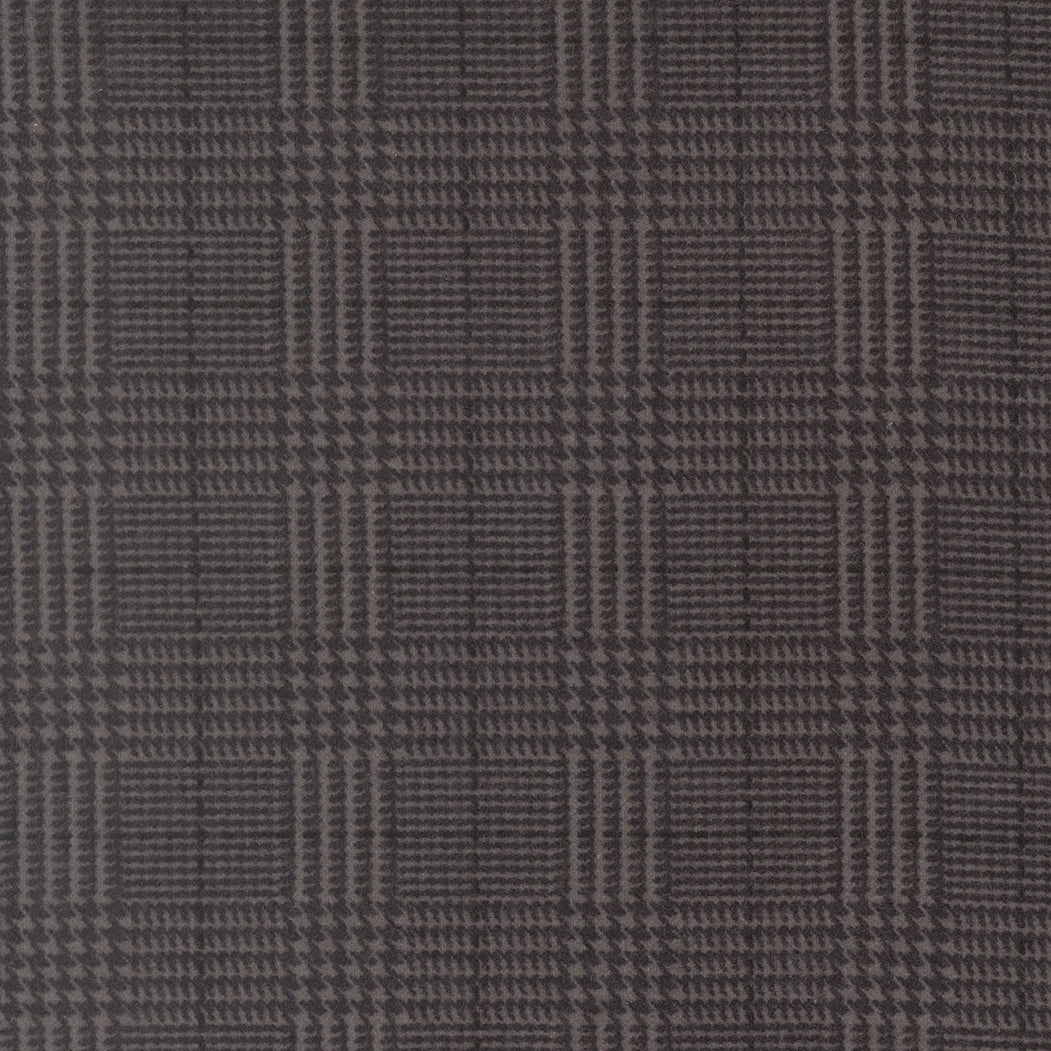 Fabric Moda Titanium Plaid Flannel Gathering Basics by the Quarter Yard 49341-15F