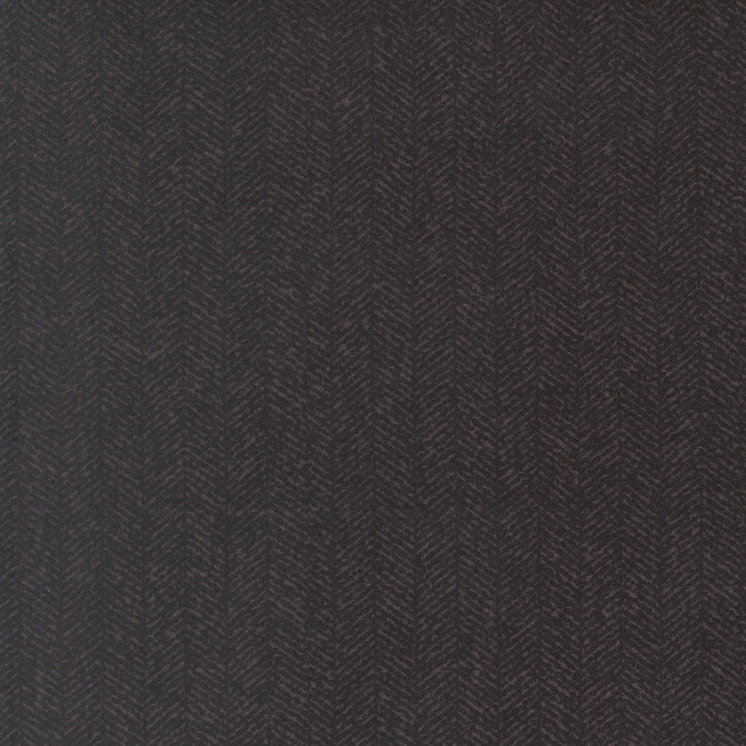 Fabric Moda Blackbird Herringbone Flannel Gathering Basics by the Quarter Yard 49342-16F
