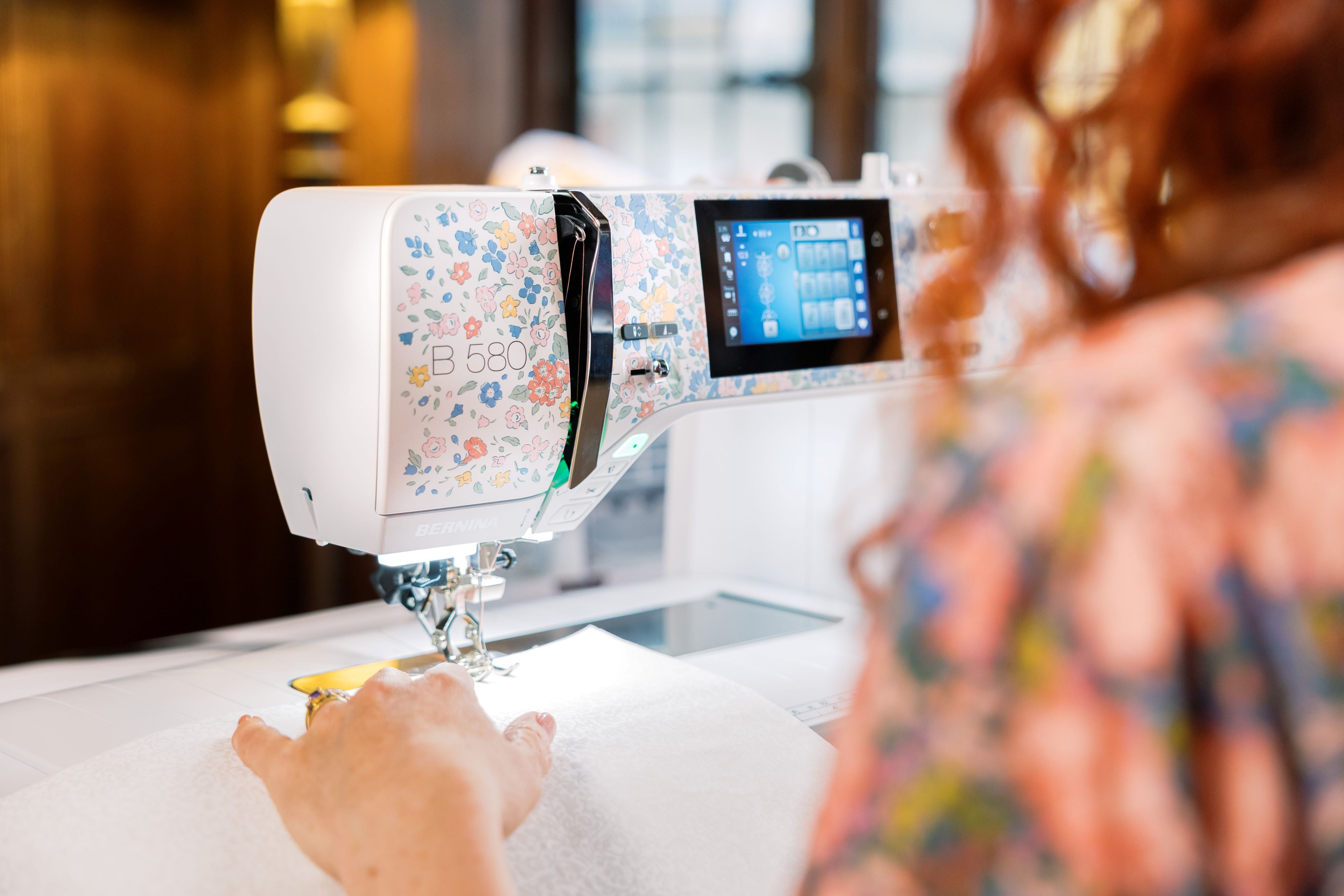 BERNINA 580 Liberty Edition Sewing and Embroidery Machine