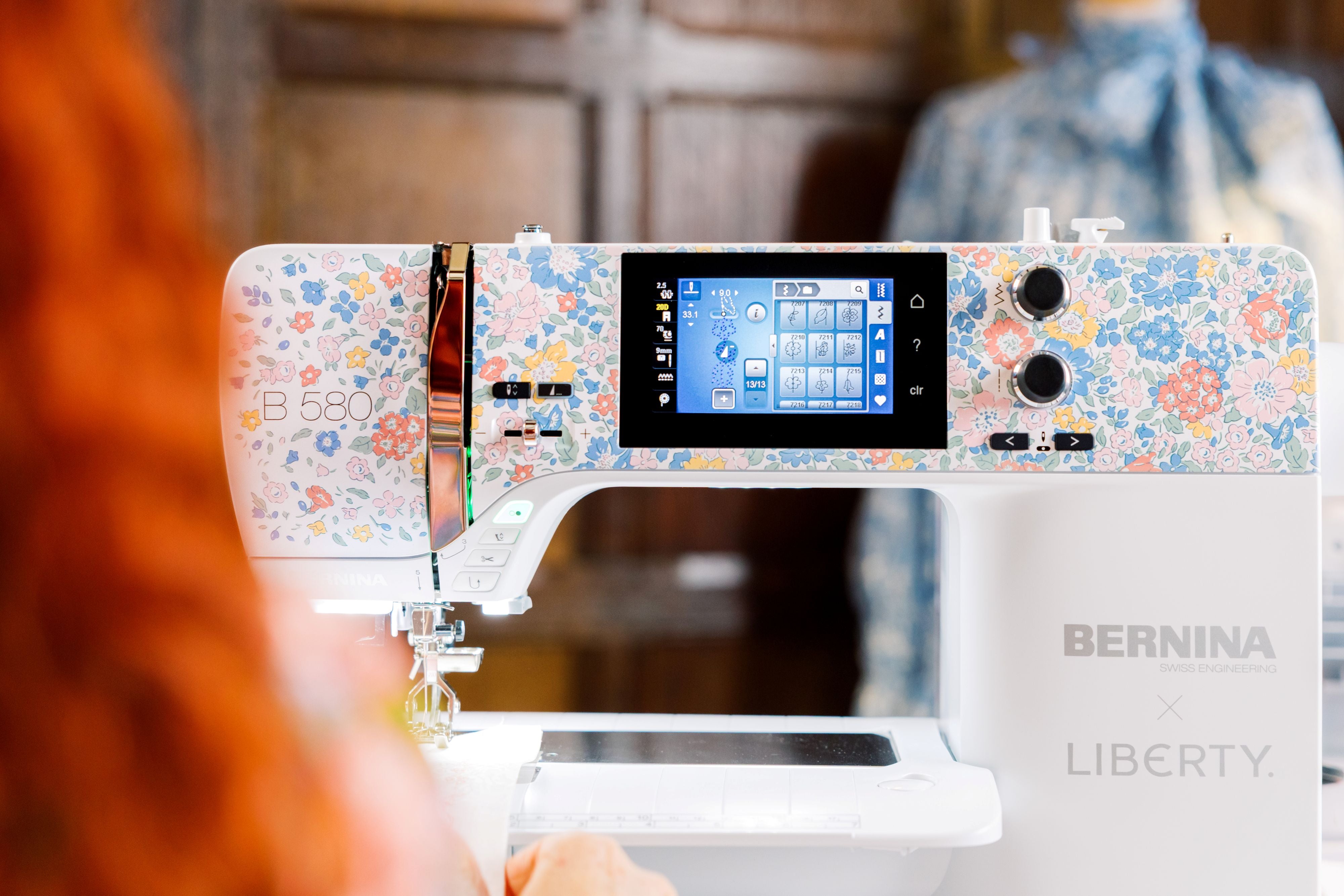 BERNINA 580 Liberty Edition Sewing and Embroidery Machine