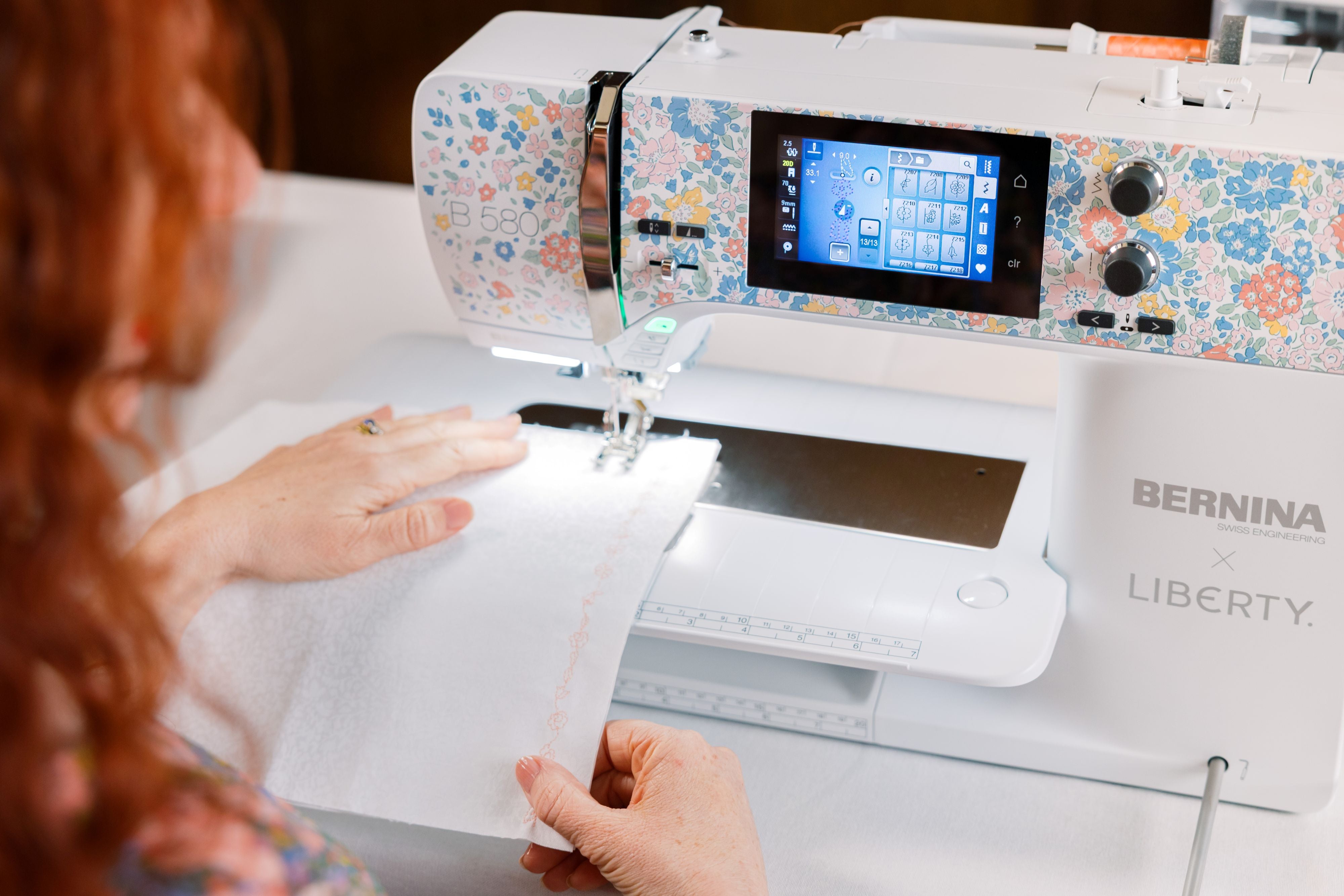 BERNINA 580 Liberty Edition Sewing and Embroidery Machine
