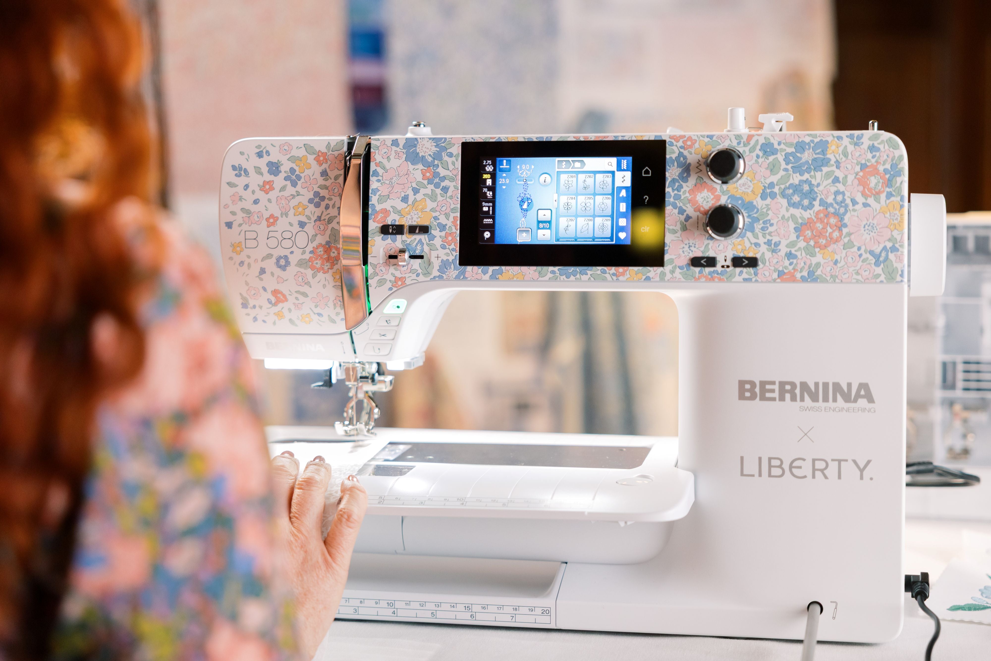 BERNINA 580 Liberty Edition Sewing and Embroidery Machine