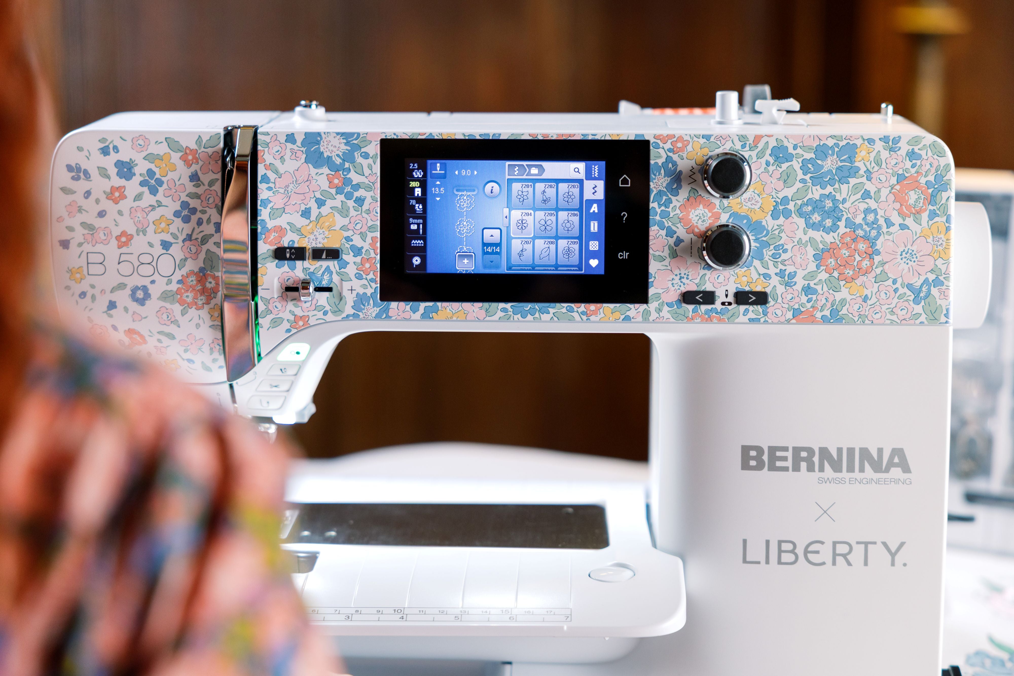 BERNINA 580 Liberty Edition Sewing and Embroidery Machine