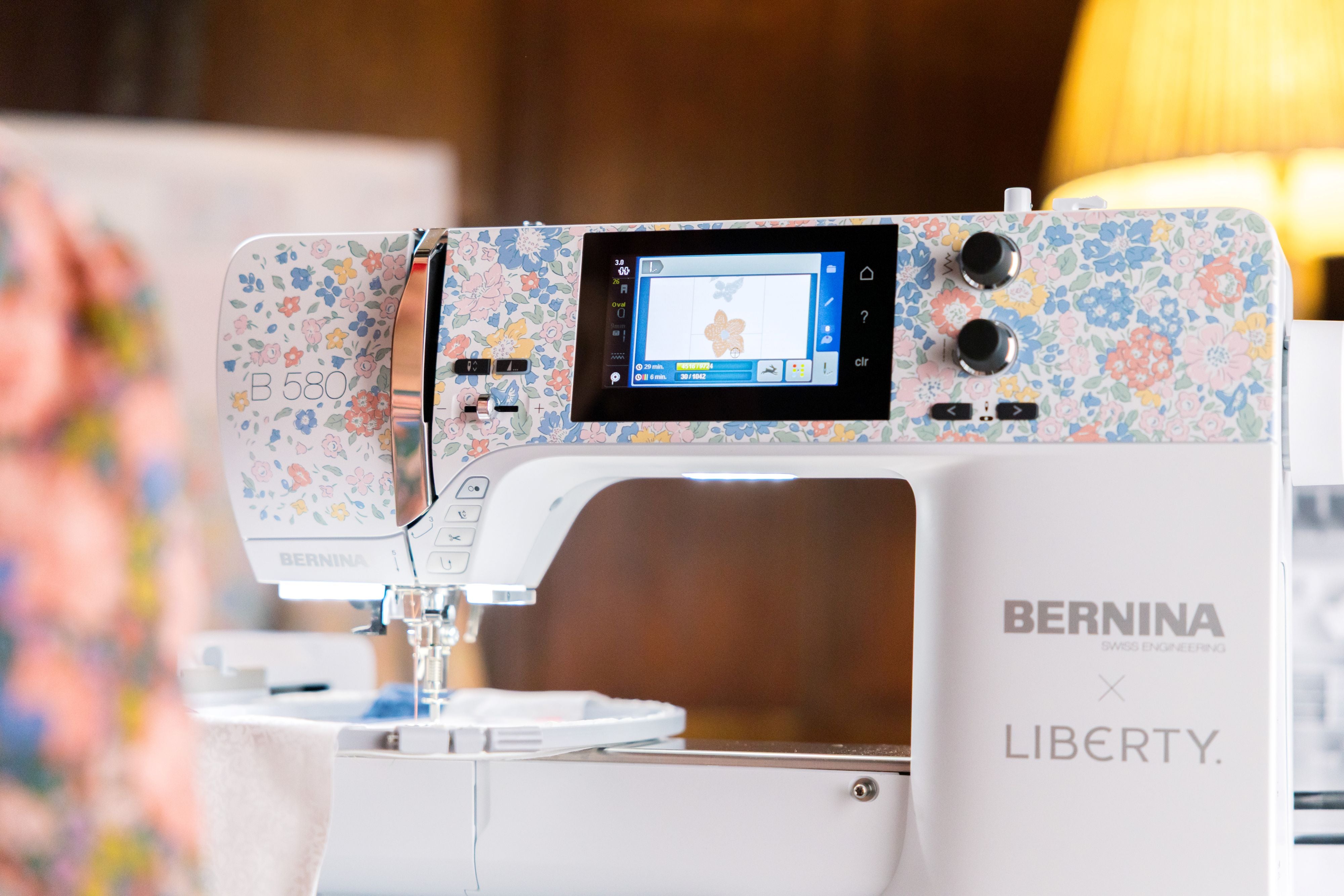 BERNINA 580 Liberty Edition Sewing and Embroidery Machine