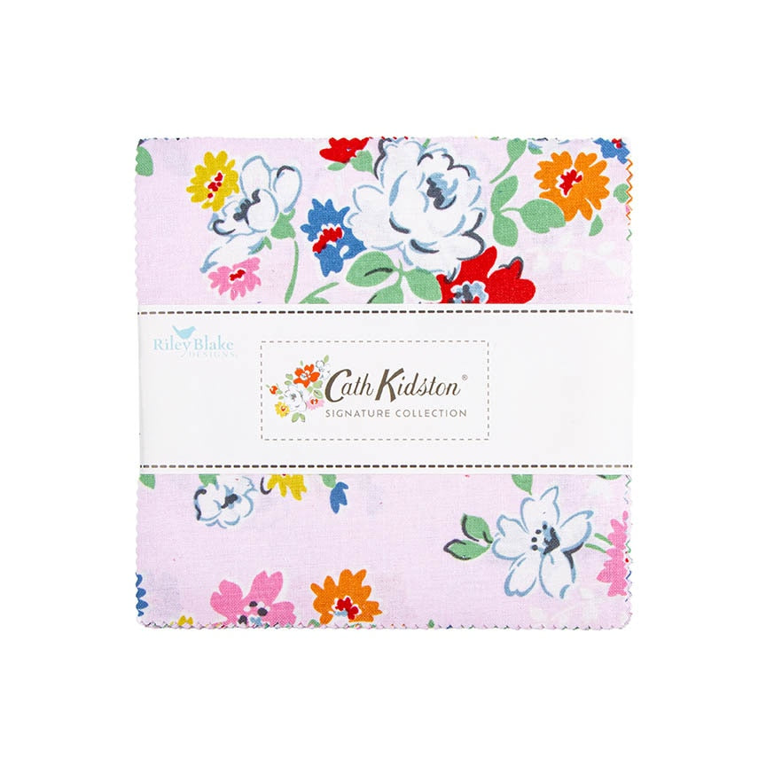Fabric Riley Blake Precuts Cath Kidston Signature Collection 5" Stackers 5-18370-42