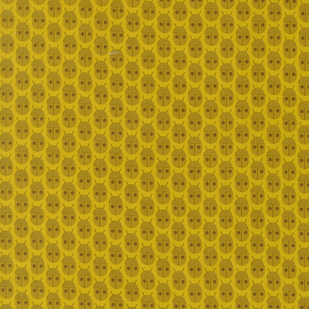 Fabric Moda Citrine Little Bugs Popcorn by the Quarter Yard 51280-14