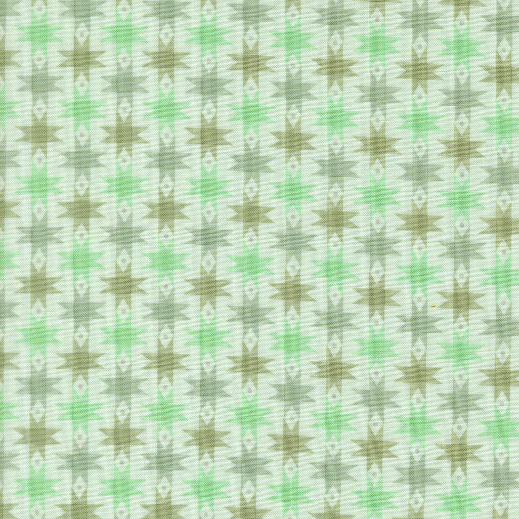 Fabric Moda Aqua Ribbon Stars Popcorn by the Quarter Yard 51281-17