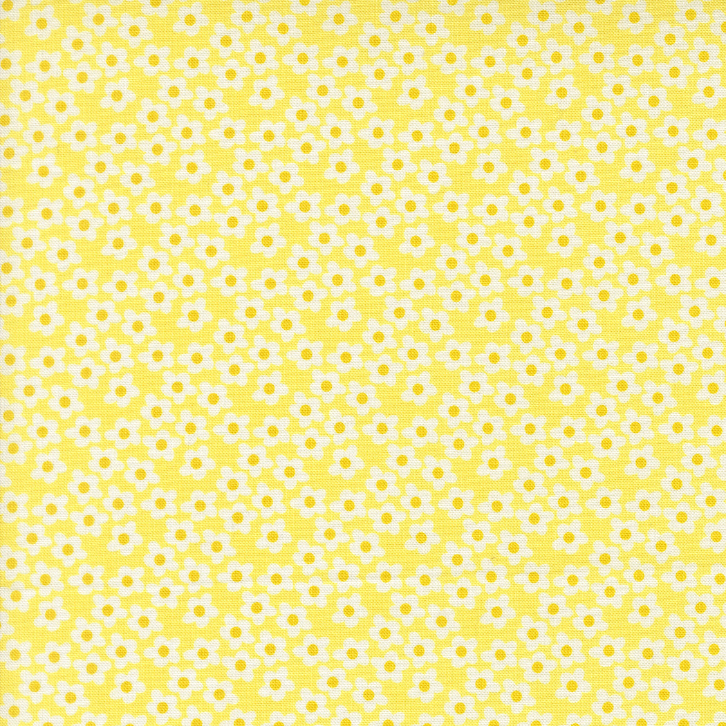 Fabric Moda Sunshine Popcorn Flowers Popcorn by the Quarter Yard 51282-22