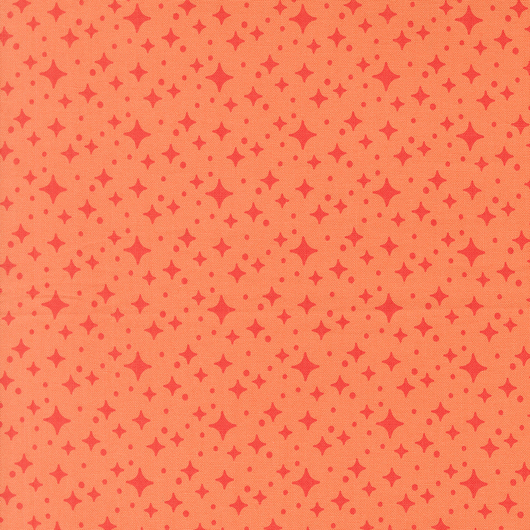 Fabric Moda Coral Starlight Blenders Popcorn by the Quarter Yard 51284-11
