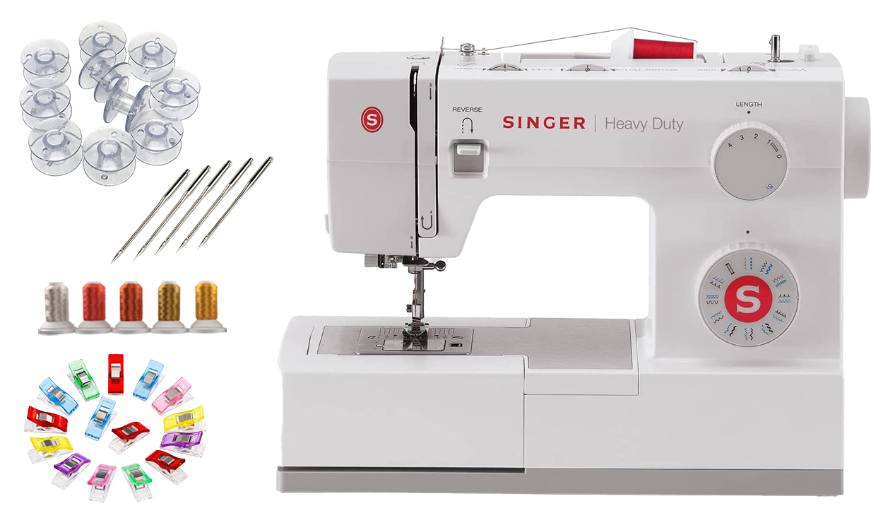 Singer 5523 Scholastic Heavy Duty Sewing Machine bonus package a