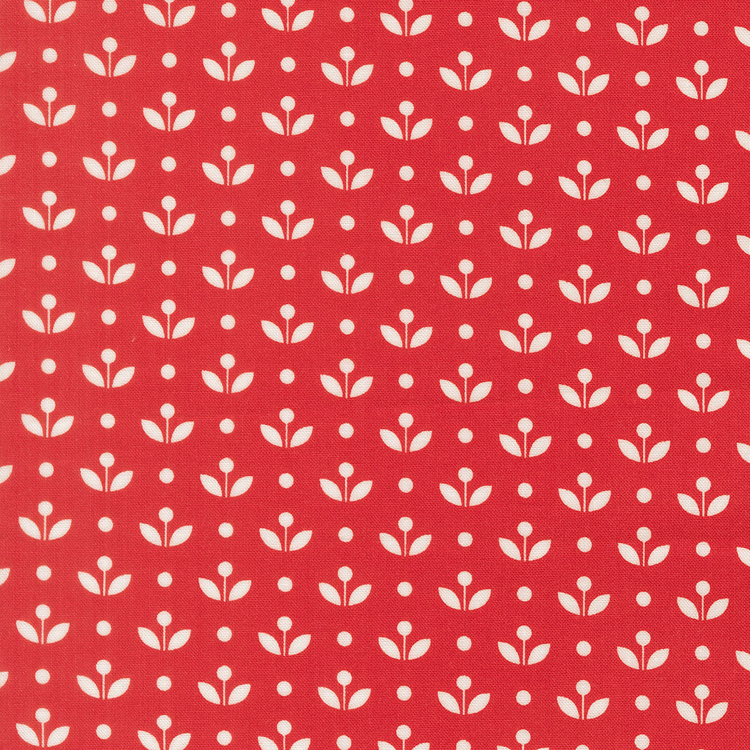 Fabric Moda Red Mayfair Bloomsberry by the Quarter Yard 55357-18
