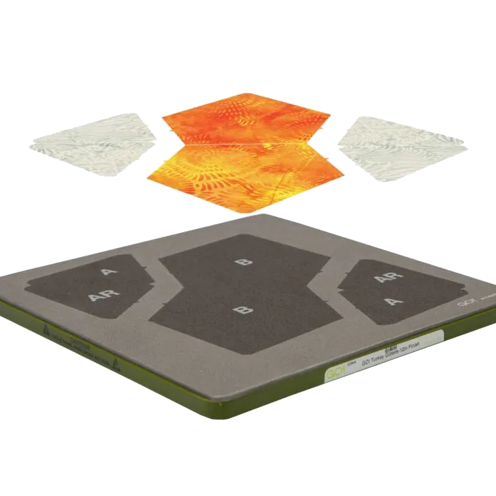 AccuQuilt GO! Turkey Giblets-12" Finished Die 55644