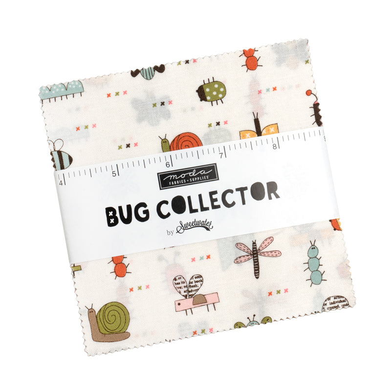 Fabric Moda Precuts Bug Collector Charm Pack 55730PP