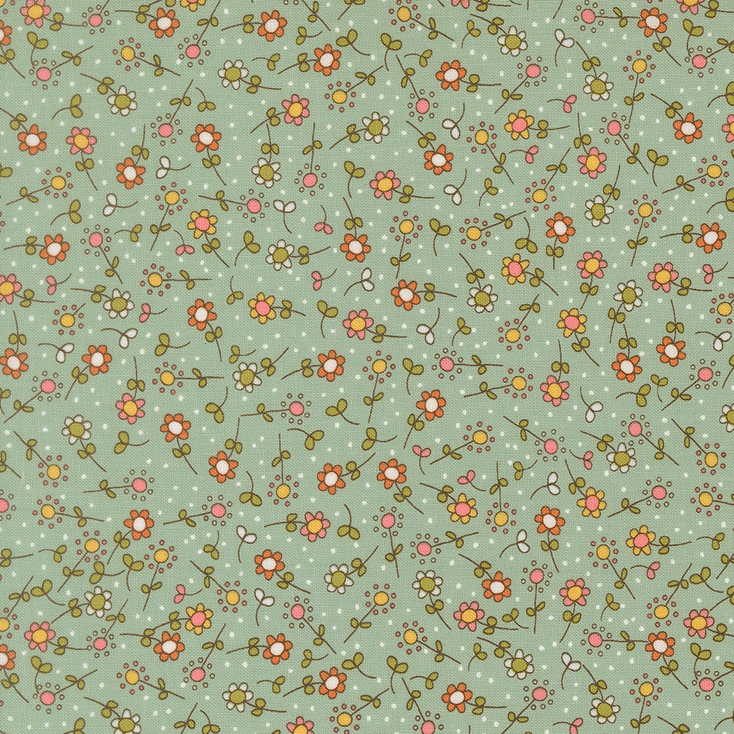 Fabric Moda Sky Meadow Bug Collector by the Quarter Yard 55733-12