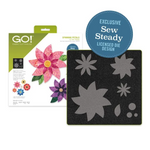 AccuQuilt GO! Spinning Petals Die by Sew Steady 55943