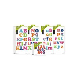 AccuQuilt GO! Carefree Alphabet & Numbers Die Bundle 56094