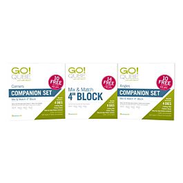 AccuQuilt GO! Qube 4" Building Blocks Bundle 56456