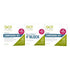 AccuQuilt GO! Qube 4" Building Blocks Bundle 56456