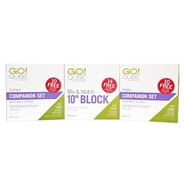 AccuQuilt GO! Qube 10" Building Blocks Bundle 56461
