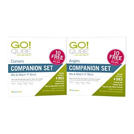 AccuQuilt GO! Qube 4" Companion Sets Bundle 56464