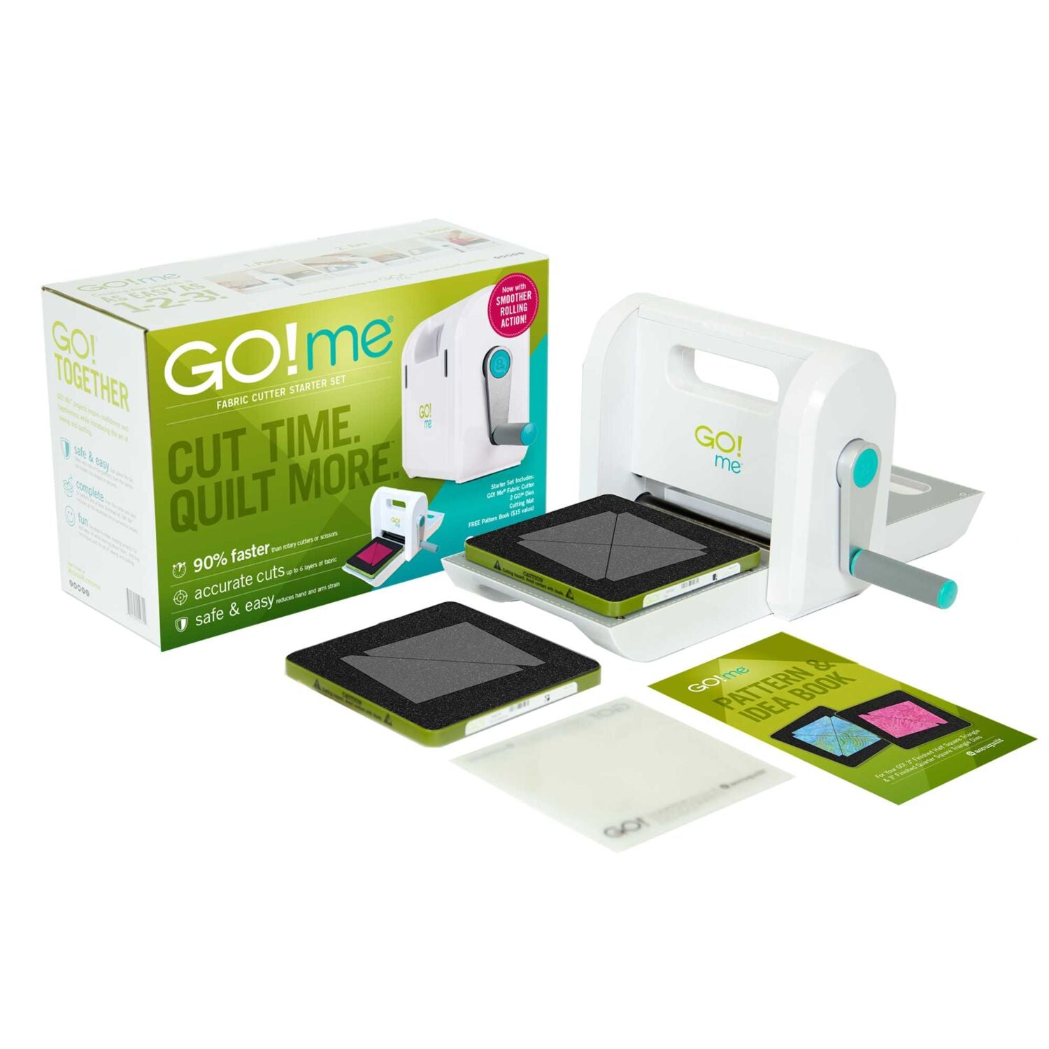 AccuQuilt GO! Me Log Cabin on the GO! Starter Pack 56496
