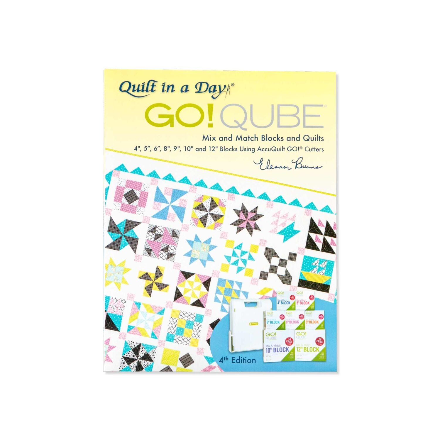 AccuQuilt Ready Set GO! Big Ultimate Fabric Cutting System + Travel Totes 56498