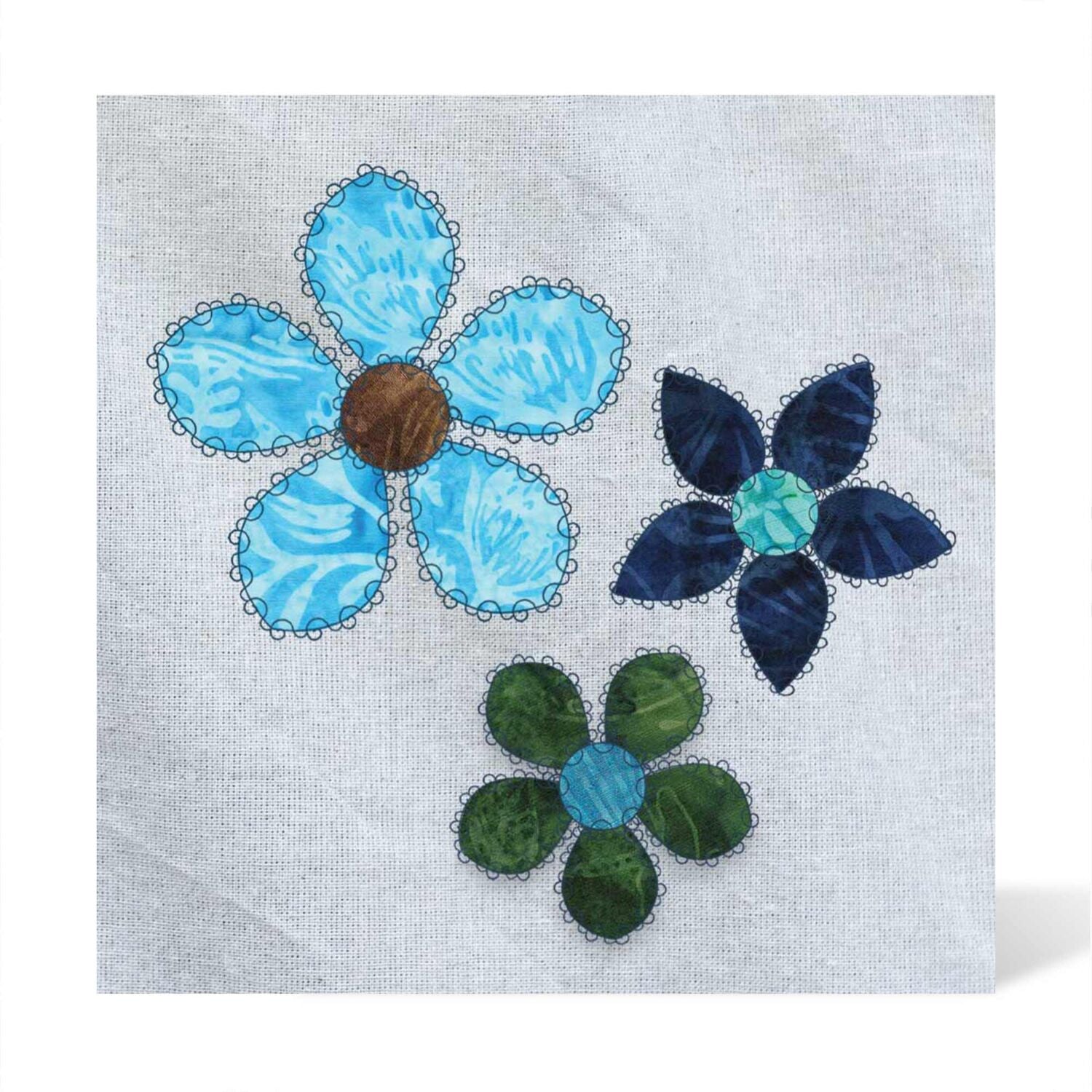 AccuQuilt GO! Garden Variety #2 Die (Needle Turn) by Ricky Tims & Alex Anderson 57010