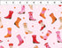 Fabric In The Beginning Pink Boots Go Cowgirl! by the Quarter Yard 5GC-1