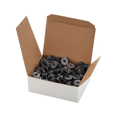 Fil-Tec Clear-Spun Class 15 / Size A Prewound 90wt Embroidery Bobbins 80pc Box