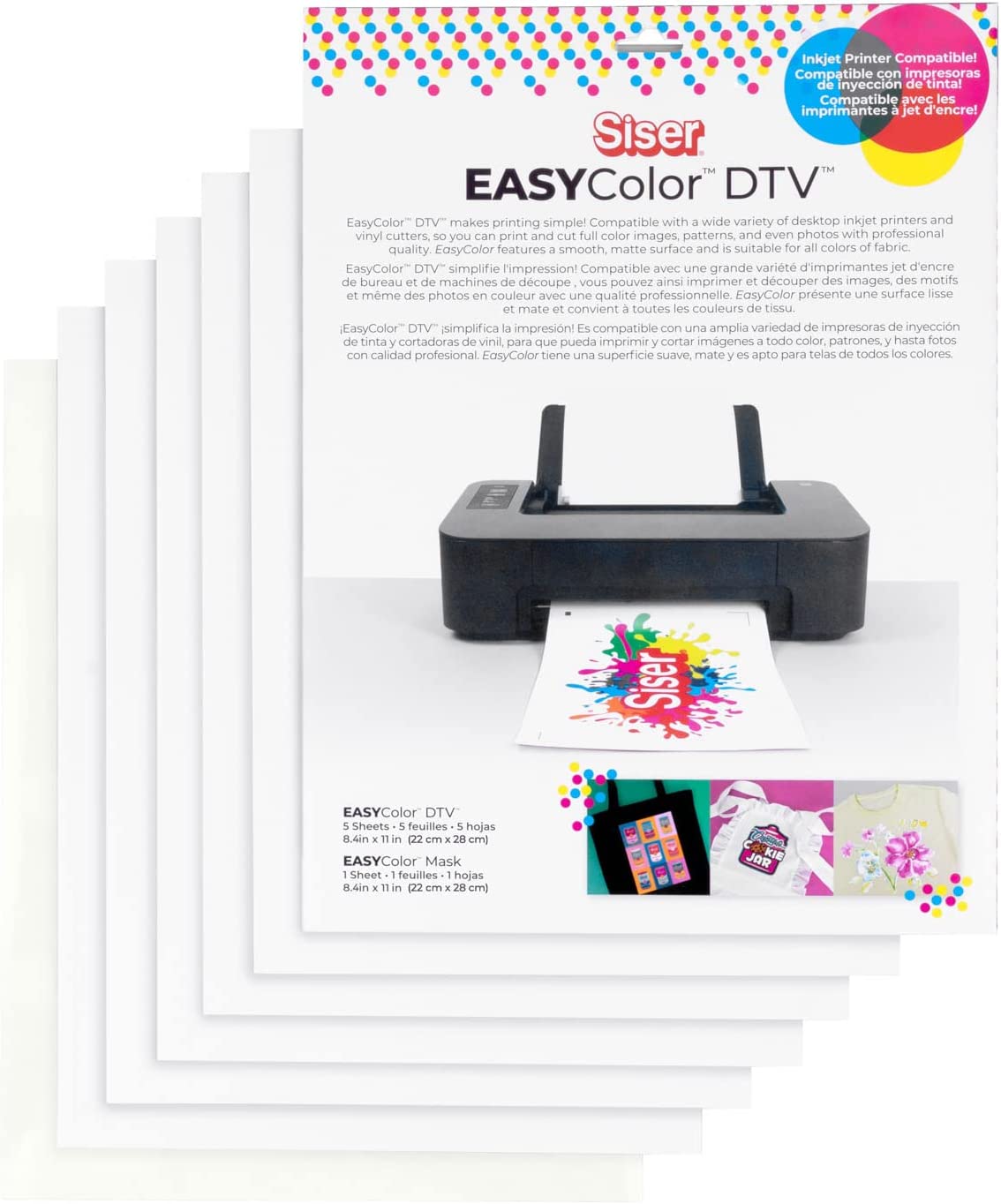 Siser EasyColor DTV + Mask Combo Pack