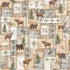 Fabric P&B Multi Allover Trail Ridge by the Quarter Yard 6340-MU