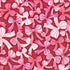 Fabric P & B Textiles Red and Pink Packed Bows Coquette Charm by the Quarter Yard 6487-REDPINK