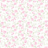 Fabric P & B Textiles White Floral Wallpaper Allover Coquette Charm by the Quarter Yard 6490-WHITE