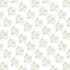 Fabric P & B Textiles White and Green Set Bouquets Coquette Charm by the Quarter Yard 6492-WHTGREEN