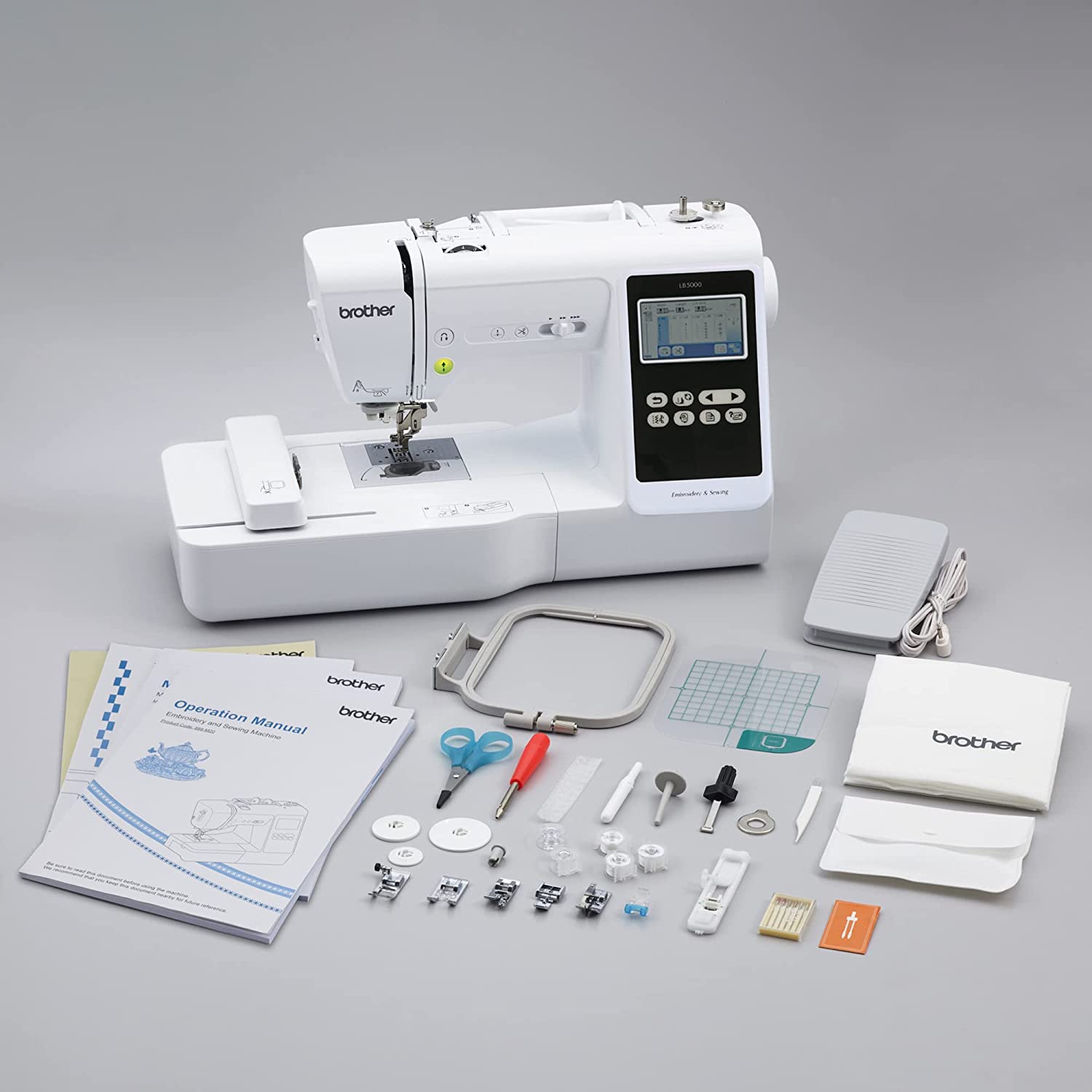 Brother LB5000 Sewing and Embroidery Machine 4x4 for Sale at World Weidner