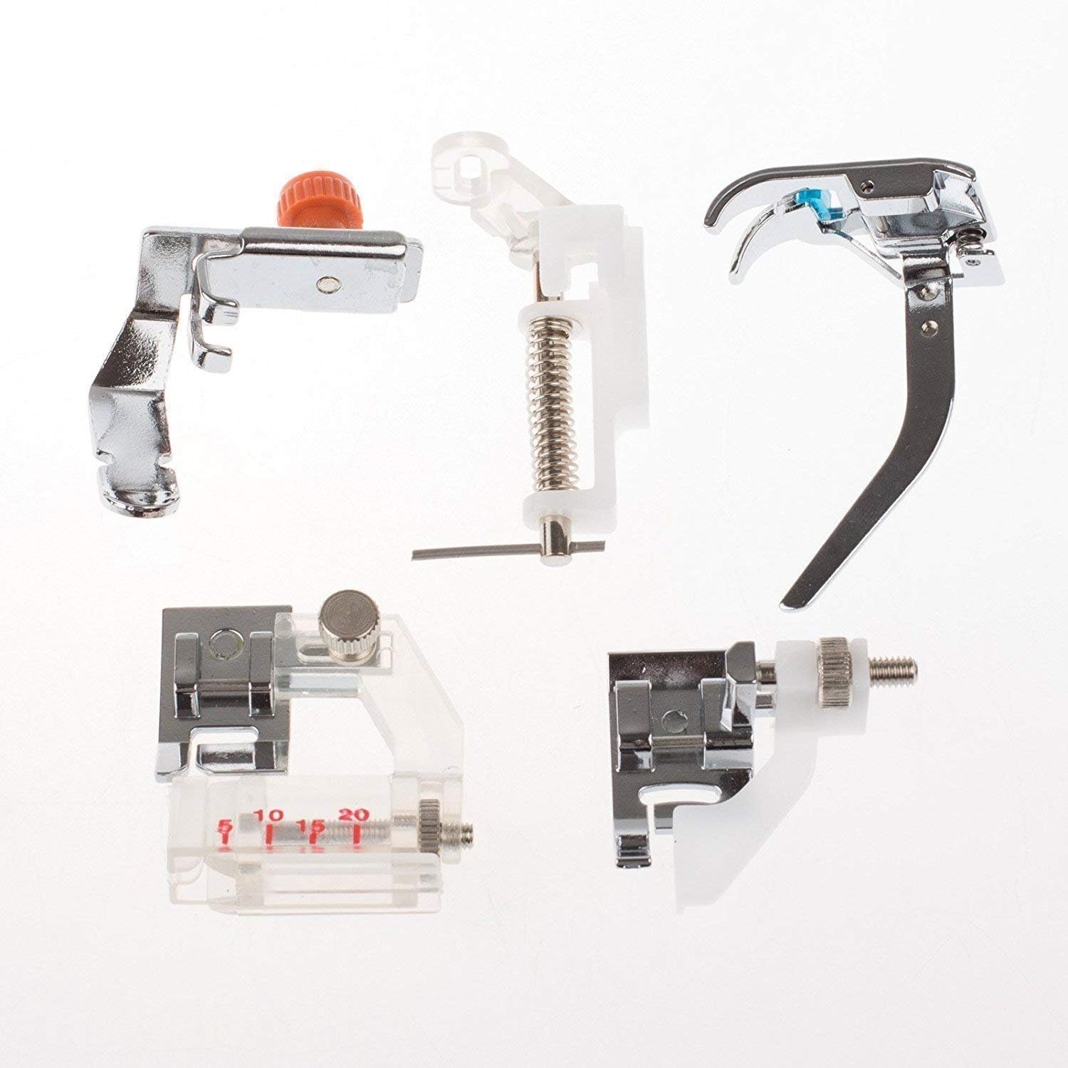 Juego de prensatelas de caña baja de 32 piezas