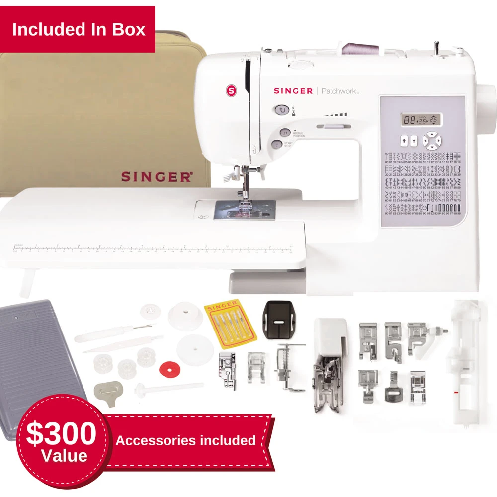 Singer Refurbished Patchwork™ 7285Q Sewing and Quilting Machine accessories